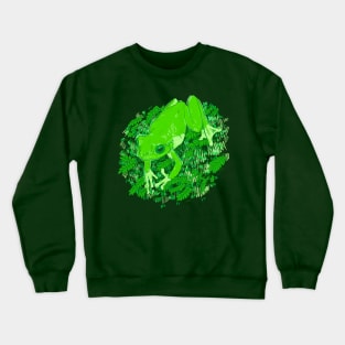 Green Frog Crewneck Sweatshirt